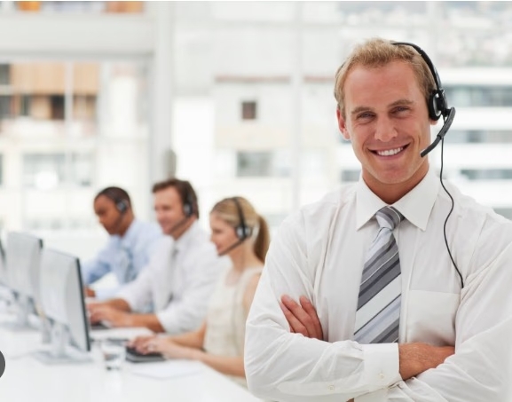 Male Virtual Assistant Working